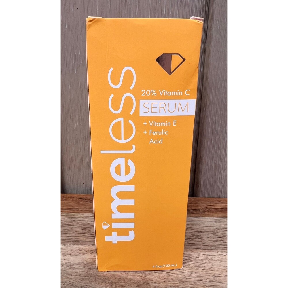 Timeless Skin Care 20% Vitamin C + E + Ferulic Acid Serum 4 fl oz NEW